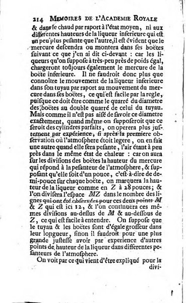 Histoire de l'Académie royale des sciences avec les Mémoires de mathematique & de physique, pour la même année, tires des registres de cette Académie.