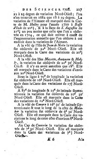 Histoire de l'Académie royale des sciences avec les Mémoires de mathematique & de physique, pour la même année, tires des registres de cette Académie.