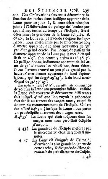 Histoire de l'Académie royale des sciences avec les Mémoires de mathematique & de physique, pour la même année, tires des registres de cette Académie.