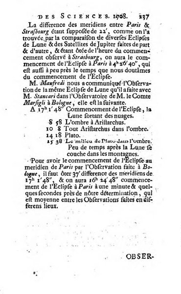 Histoire de l'Académie royale des sciences avec les Mémoires de mathematique & de physique, pour la même année, tires des registres de cette Académie.