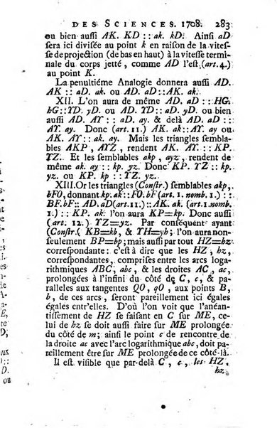 Histoire de l'Académie royale des sciences avec les Mémoires de mathematique & de physique, pour la même année, tires des registres de cette Académie.