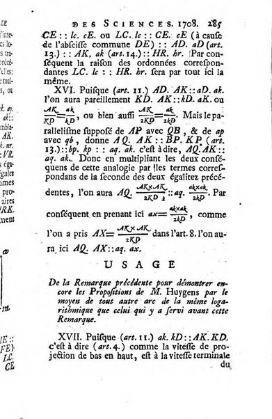 Histoire de l'Académie royale des sciences avec les Mémoires de mathematique & de physique, pour la même année, tires des registres de cette Académie.