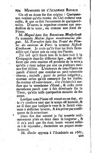 Histoire de l'Académie royale des sciences avec les Mémoires de mathematique & de physique, pour la même année, tires des registres de cette Académie.