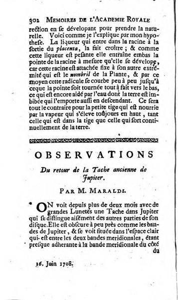 Histoire de l'Académie royale des sciences avec les Mémoires de mathematique & de physique, pour la même année, tires des registres de cette Académie.