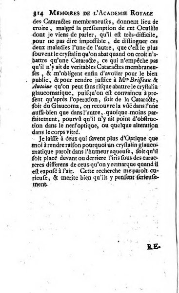 Histoire de l'Académie royale des sciences avec les Mémoires de mathematique & de physique, pour la même année, tires des registres de cette Académie.