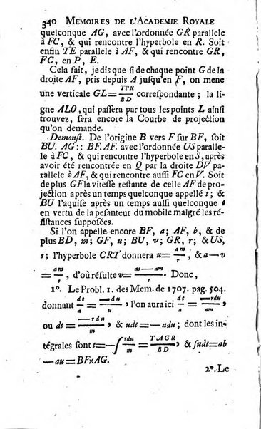 Histoire de l'Académie royale des sciences avec les Mémoires de mathematique & de physique, pour la même année, tires des registres de cette Académie.