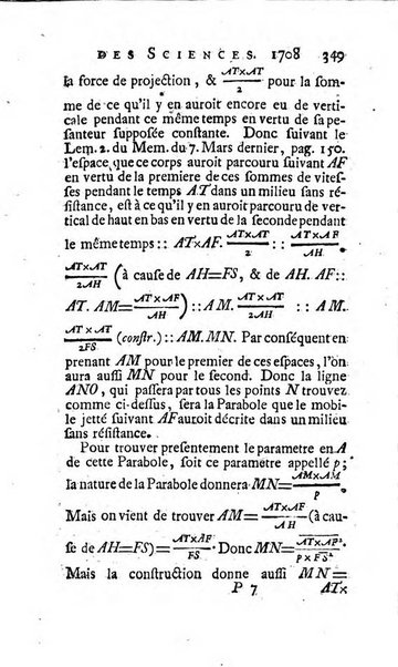 Histoire de l'Académie royale des sciences avec les Mémoires de mathematique & de physique, pour la même année, tires des registres de cette Académie.