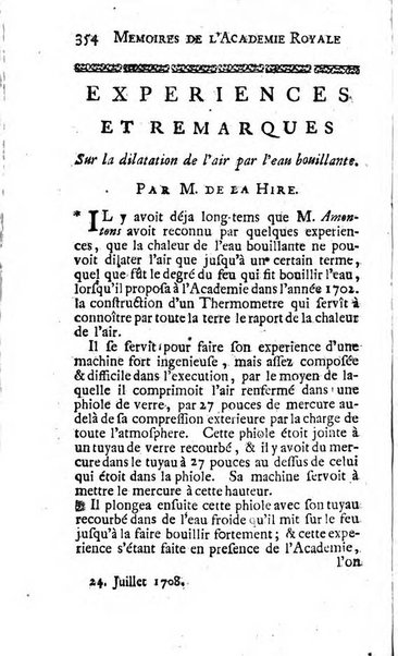 Histoire de l'Académie royale des sciences avec les Mémoires de mathematique & de physique, pour la même année, tires des registres de cette Académie.