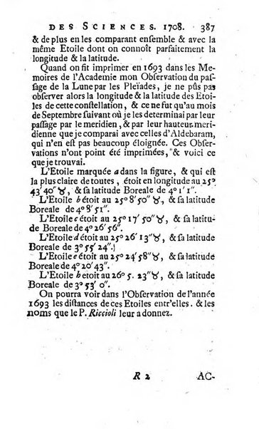 Histoire de l'Académie royale des sciences avec les Mémoires de mathematique & de physique, pour la même année, tires des registres de cette Académie.