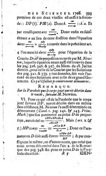 Histoire de l'Académie royale des sciences avec les Mémoires de mathematique & de physique, pour la même année, tires des registres de cette Académie.