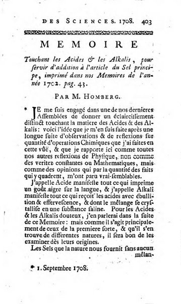 Histoire de l'Académie royale des sciences avec les Mémoires de mathematique & de physique, pour la même année, tires des registres de cette Académie.