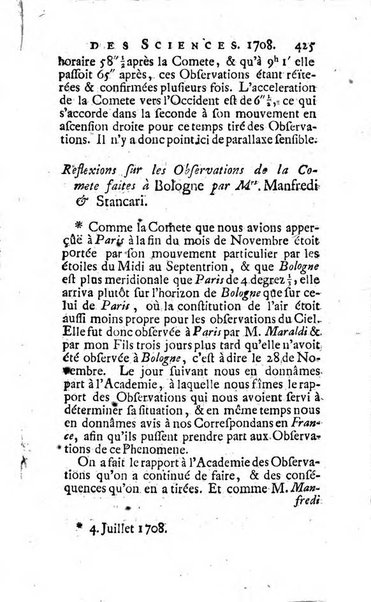 Histoire de l'Académie royale des sciences avec les Mémoires de mathematique & de physique, pour la même année, tires des registres de cette Académie.