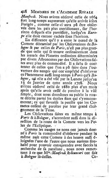 Histoire de l'Académie royale des sciences avec les Mémoires de mathematique & de physique, pour la même année, tires des registres de cette Académie.