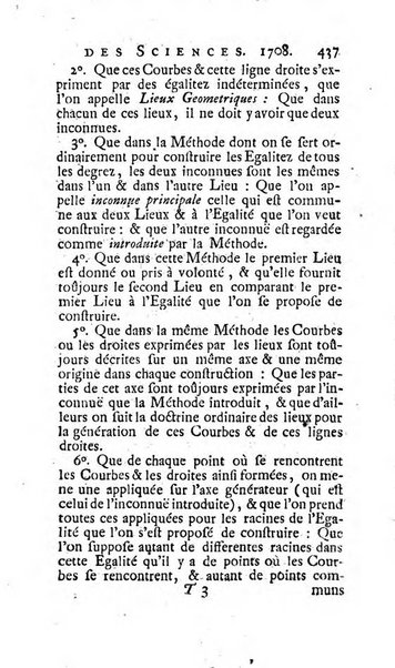 Histoire de l'Académie royale des sciences avec les Mémoires de mathematique & de physique, pour la même année, tires des registres de cette Académie.