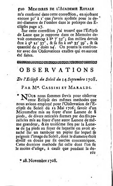 Histoire de l'Académie royale des sciences avec les Mémoires de mathematique & de physique, pour la même année, tires des registres de cette Académie.