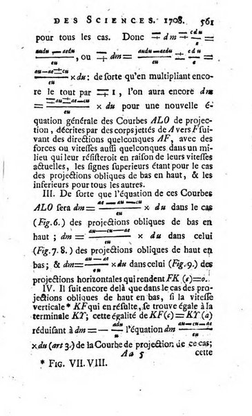 Histoire de l'Académie royale des sciences avec les Mémoires de mathematique & de physique, pour la même année, tires des registres de cette Académie.