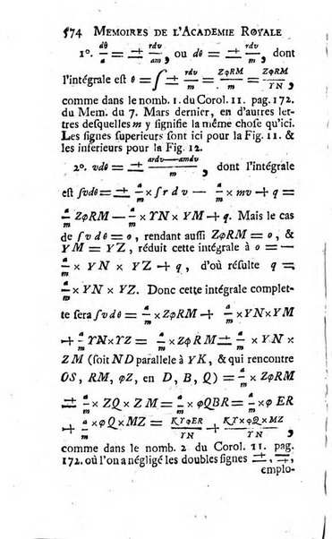 Histoire de l'Académie royale des sciences avec les Mémoires de mathematique & de physique, pour la même année, tires des registres de cette Académie.