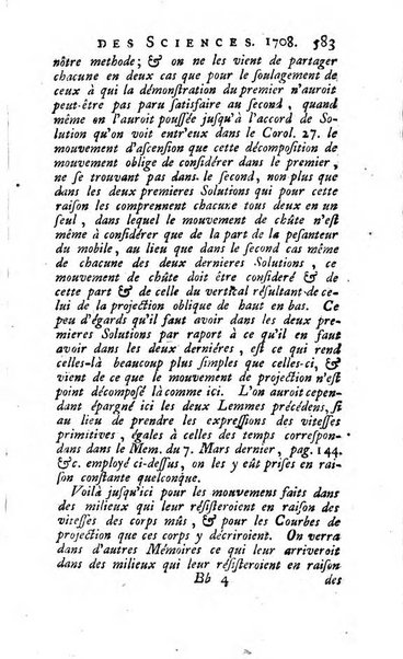 Histoire de l'Académie royale des sciences avec les Mémoires de mathematique & de physique, pour la même année, tires des registres de cette Académie.