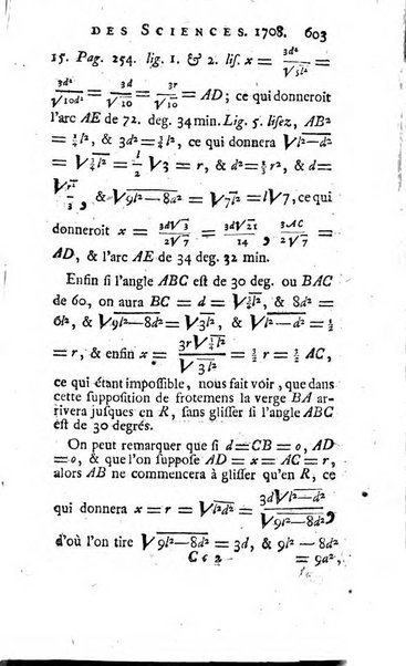 Histoire de l'Académie royale des sciences avec les Mémoires de mathematique & de physique, pour la même année, tires des registres de cette Académie.