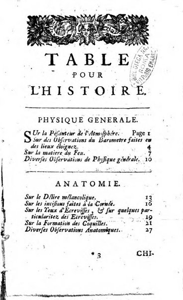 Histoire de l'Académie royale des sciences avec les Mémoires de mathematique & de physique, pour la même année, tires des registres de cette Académie.