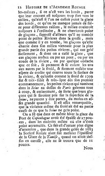 Histoire de l'Académie royale des sciences avec les Mémoires de mathematique & de physique, pour la même année, tires des registres de cette Académie.