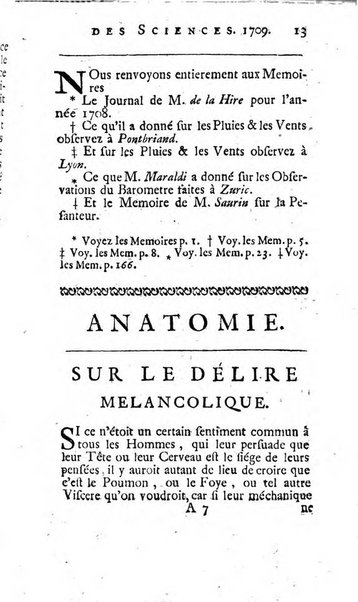 Histoire de l'Académie royale des sciences avec les Mémoires de mathematique & de physique, pour la même année, tires des registres de cette Académie.