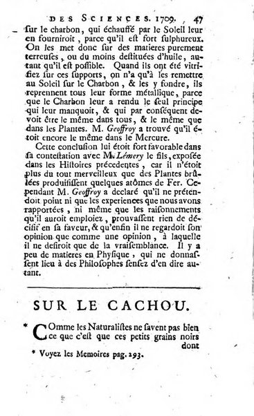 Histoire de l'Académie royale des sciences avec les Mémoires de mathematique & de physique, pour la même année, tires des registres de cette Académie.