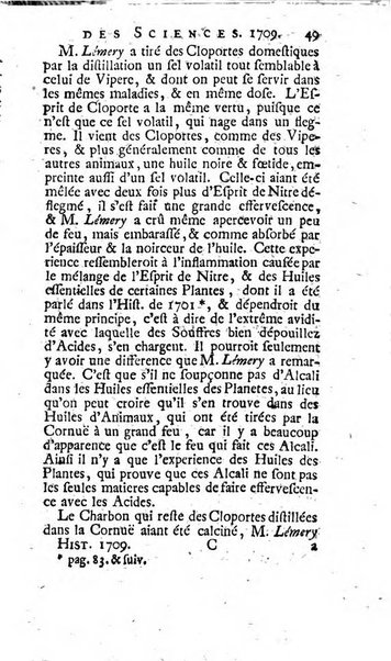 Histoire de l'Académie royale des sciences avec les Mémoires de mathematique & de physique, pour la même année, tires des registres de cette Académie.