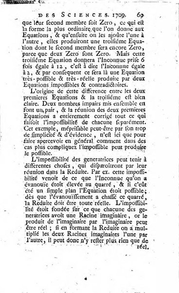 Histoire de l'Académie royale des sciences avec les Mémoires de mathematique & de physique, pour la même année, tires des registres de cette Académie.