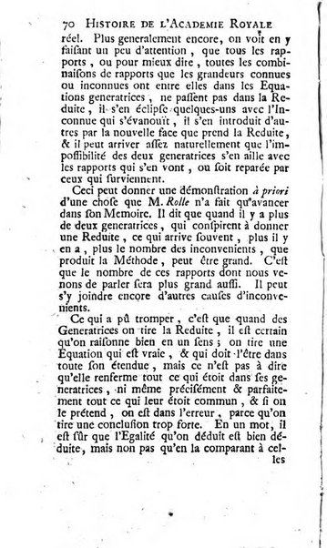 Histoire de l'Académie royale des sciences avec les Mémoires de mathematique & de physique, pour la même année, tires des registres de cette Académie.