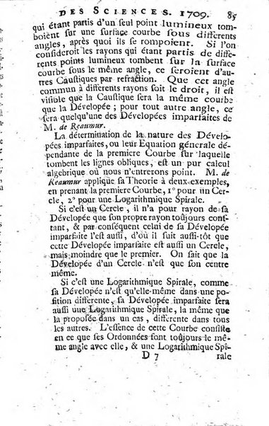 Histoire de l'Académie royale des sciences avec les Mémoires de mathematique & de physique, pour la même année, tires des registres de cette Académie.