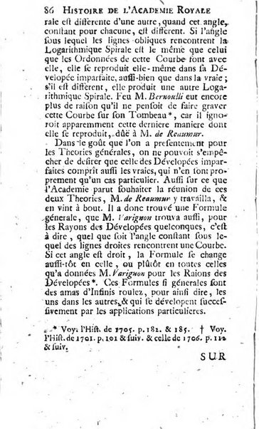 Histoire de l'Académie royale des sciences avec les Mémoires de mathematique & de physique, pour la même année, tires des registres de cette Académie.