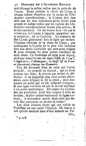 Histoire de l'Académie royale des sciences avec les Mémoires de mathematique & de physique, pour la même année, tires des registres de cette Académie.