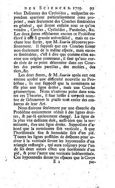 Histoire de l'Académie royale des sciences avec les Mémoires de mathematique & de physique, pour la même année, tires des registres de cette Académie.