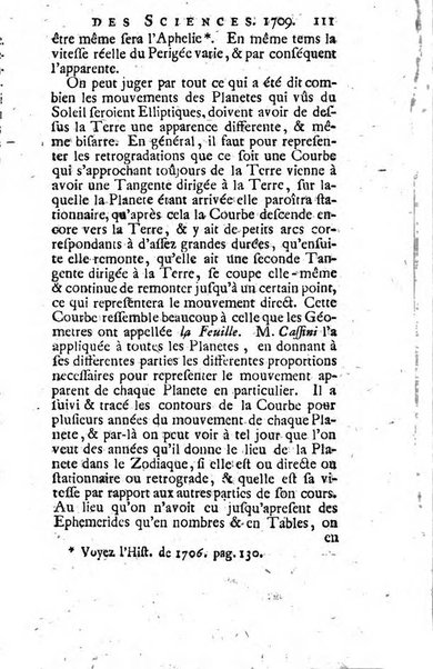 Histoire de l'Académie royale des sciences avec les Mémoires de mathematique & de physique, pour la même année, tires des registres de cette Académie.