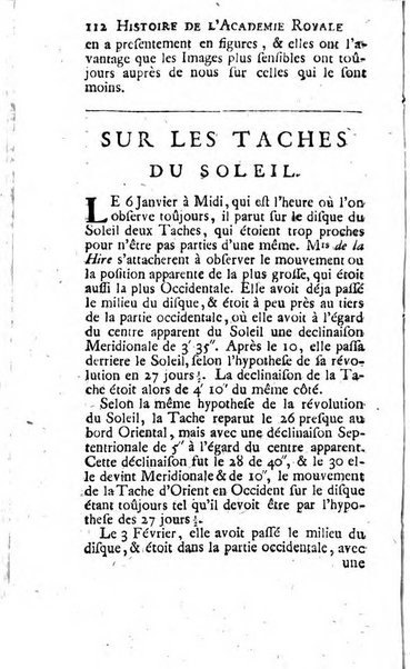 Histoire de l'Académie royale des sciences avec les Mémoires de mathematique & de physique, pour la même année, tires des registres de cette Académie.