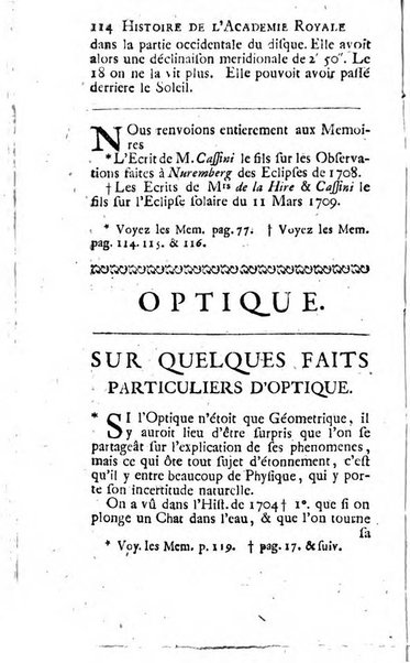 Histoire de l'Académie royale des sciences avec les Mémoires de mathematique & de physique, pour la même année, tires des registres de cette Académie.