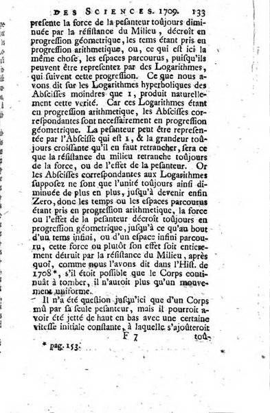 Histoire de l'Académie royale des sciences avec les Mémoires de mathematique & de physique, pour la même année, tires des registres de cette Académie.