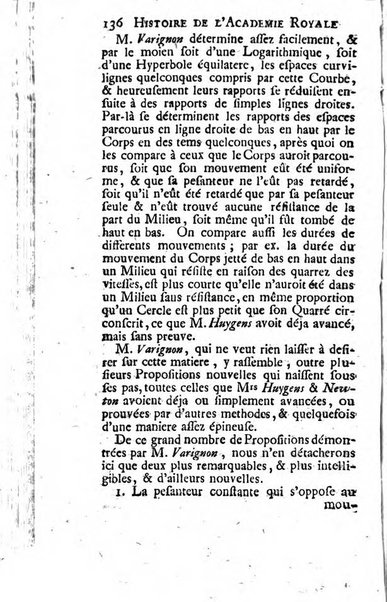 Histoire de l'Académie royale des sciences avec les Mémoires de mathematique & de physique, pour la même année, tires des registres de cette Académie.