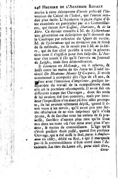 Histoire de l'Académie royale des sciences avec les Mémoires de mathematique & de physique, pour la même année, tires des registres de cette Académie.