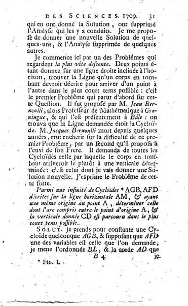 Histoire de l'Académie royale des sciences avec les Mémoires de mathematique & de physique, pour la même année, tires des registres de cette Académie.