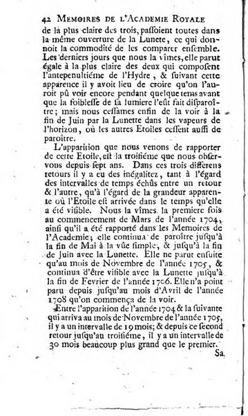 Histoire de l'Académie royale des sciences avec les Mémoires de mathematique & de physique, pour la même année, tires des registres de cette Académie.