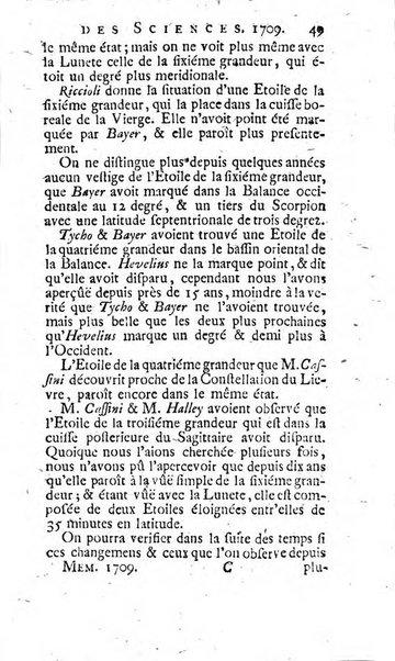 Histoire de l'Académie royale des sciences avec les Mémoires de mathematique & de physique, pour la même année, tires des registres de cette Académie.