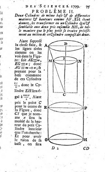 Histoire de l'Académie royale des sciences avec les Mémoires de mathematique & de physique, pour la même année, tires des registres de cette Académie.