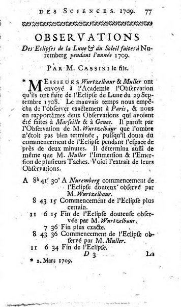 Histoire de l'Académie royale des sciences avec les Mémoires de mathematique & de physique, pour la même année, tires des registres de cette Académie.