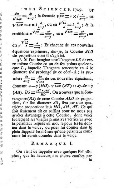 Histoire de l'Académie royale des sciences avec les Mémoires de mathematique & de physique, pour la même année, tires des registres de cette Académie.