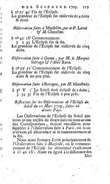 Histoire de l'Académie royale des sciences avec les Mémoires de mathematique & de physique, pour la même année, tires des registres de cette Académie.