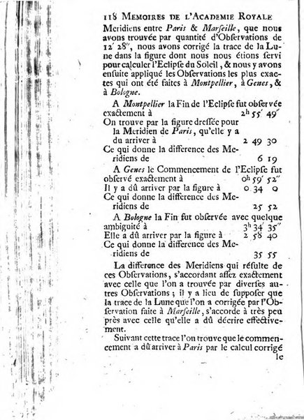 Histoire de l'Académie royale des sciences avec les Mémoires de mathematique & de physique, pour la même année, tires des registres de cette Académie.