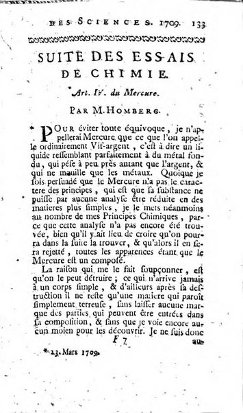 Histoire de l'Académie royale des sciences avec les Mémoires de mathematique & de physique, pour la même année, tires des registres de cette Académie.