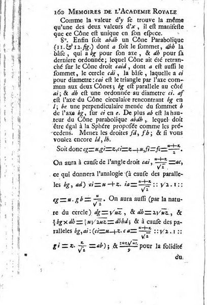 Histoire de l'Académie royale des sciences avec les Mémoires de mathematique & de physique, pour la même année, tires des registres de cette Académie.